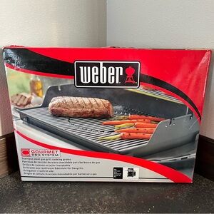 Weber Rectangle Stainless Steel Cooking Grate NIB Unopened 7586